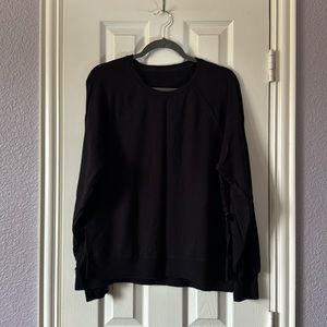 JoyLab Women’s Lightweight Side Split Sweatshirt - Black